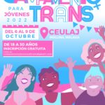 cartel campamento para jóvenes trans