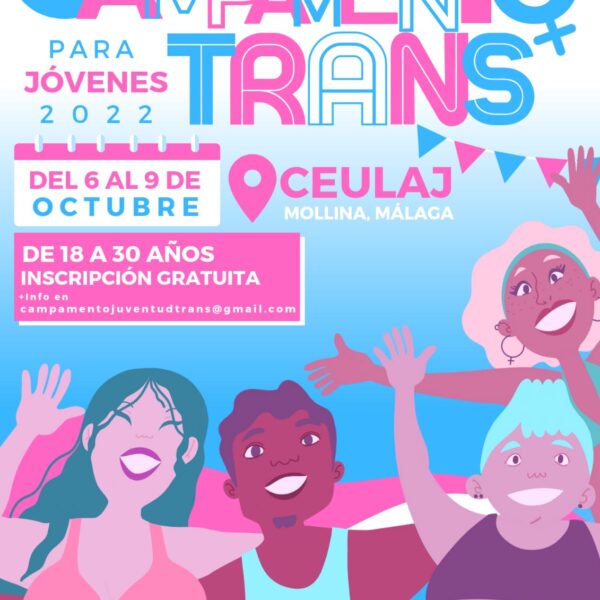 El primer Campamento para Jóvenes Trans* tendrá lugar del 6 al 9 de octubre de 2022