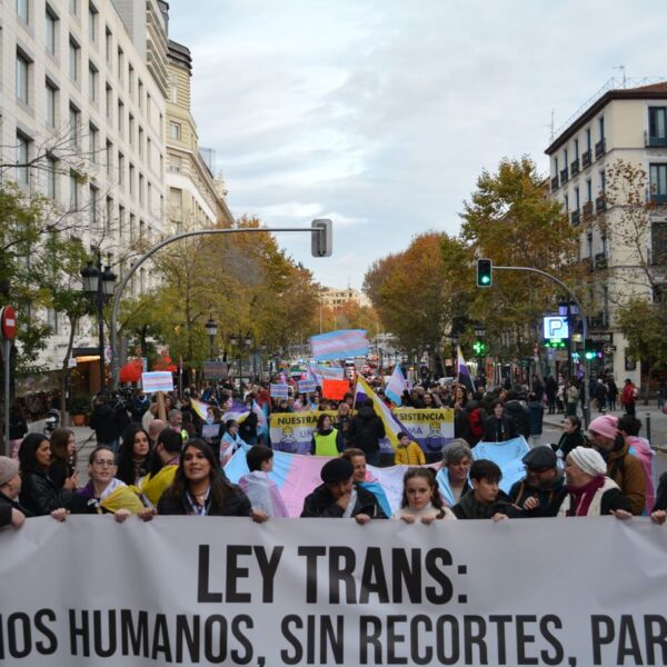 <strong>El colectivo LGTBI+ sale a la calle en toda España para exigir que no se recorten los derechos humanos trans</strong>