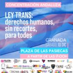 Concentración Granada Ley Trans - 10 diciembre