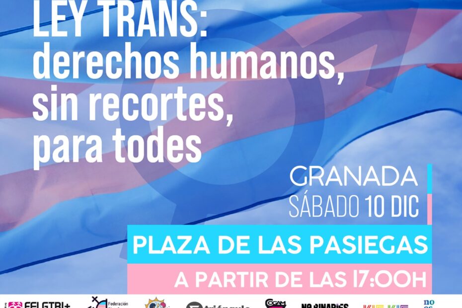 Concentración Granada Ley Trans - 10 diciembre