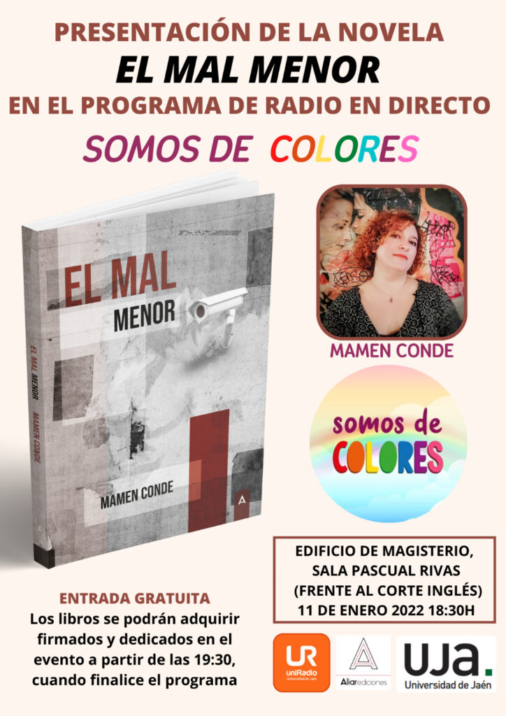 Novela "El Mal Menor", de Mamen Conde