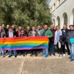 Miembros de asociaciones LGTBI+ de Andalucía en la reunión de torremolinos. 18 febrero 2023