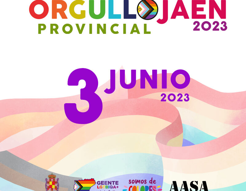Orgullo LGTBI Jaén 2023, del 17 de mayo al 3 de junio