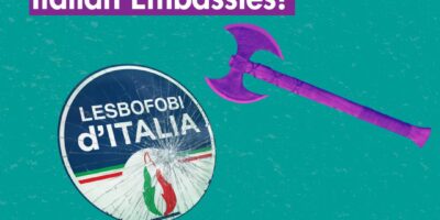 La Comunidad Lesbiana Eurocentrasiática (EL*C) hace un llamamiento para concentrarse en las embajadas italianas de Europa