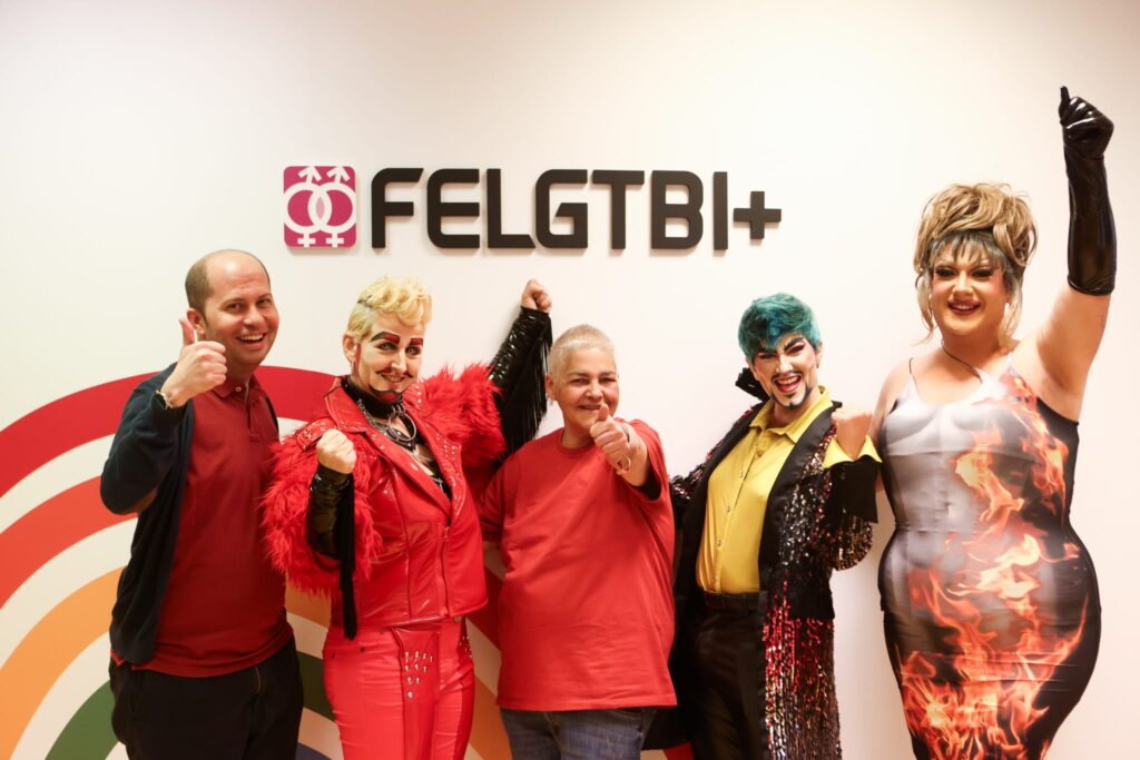 Drag queens y drag kings promueven participación LGTBI+ en elecciones europeas con campaña 'Europa Sirve'