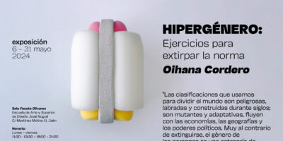 La artista visual Oihana Cordero inaugura exposición escultórica ‘Hipergénero: ejercicios para extirpar la norma’ en Sala Fausto Olivares de Jaén
