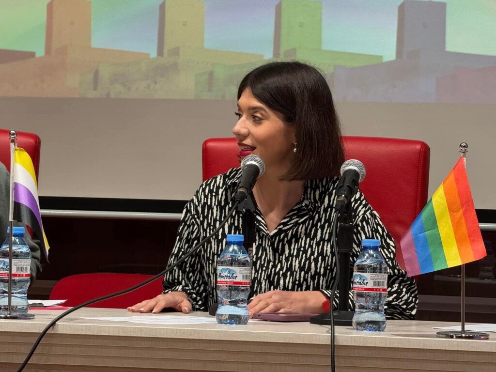 Andrea Alcántara, concejala de igualdad del Ayuntamiento de Alcaudete, Jaén